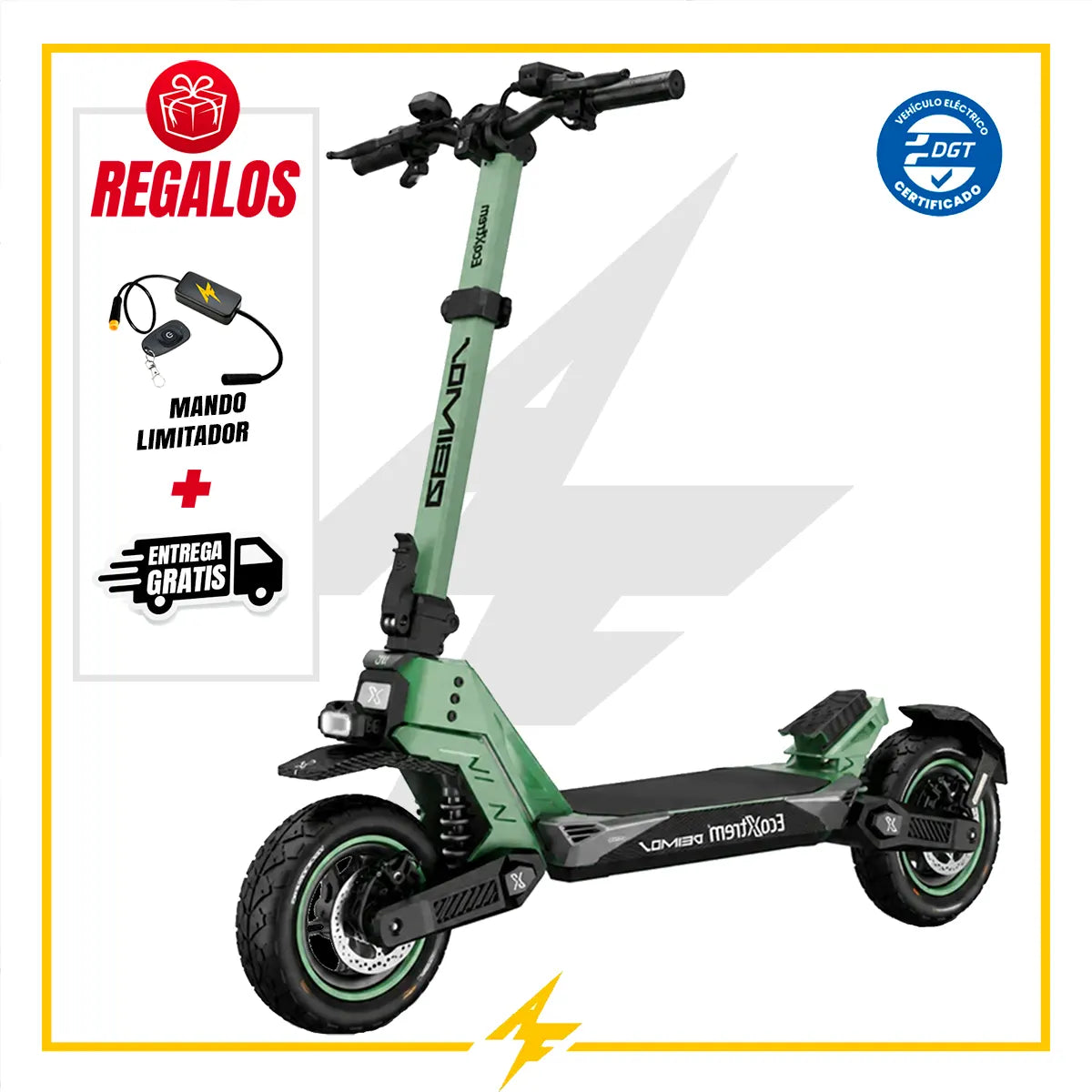 Patinete eléctrico Ecoxtrem Deimos Doble Motor 1000W verde
comprar patinete eléctrico
precio patinete eléctrico
patinete electrico segunda mano
ofertas patinete electrico
venta patinete electrico
scooter eléctrico segunda mano
venta de patinetes
patinetes electricos venta
tienda patinetes eléctricos
tienda patinetes
patinete electrico comprar online
que patinete electrico comprar
comprar patin eléctrico
patinete eléctrico adulto
patinete eléctrico potente
patinetes electricos
chollos patinete